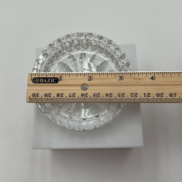- Waterford Crystal Round Trinket Box and Lid - Picture 15 of 16